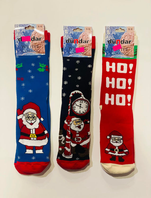 Picture of DUNDAR CHRISTMAS THERMAL SOCKS